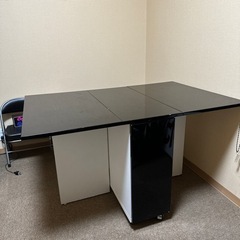 家具 オフィス用家具 机折りたたみコンパクト式