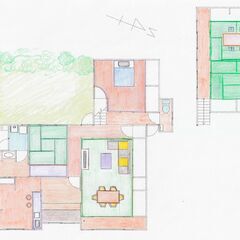 家具家電＆WIFI付き４LDKの一戸建て住宅（中庭やシアタールーム有り） - 福知山市