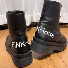 PINK latte ブーツ　21cm