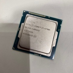 【お値下げ済】CPU i7-4790K