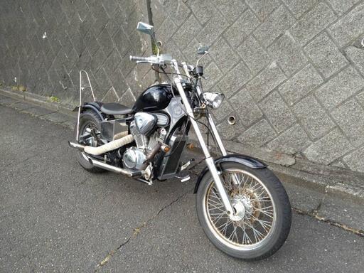 「値下げ」スティード400 車両本体 5枚目写真のマフラー、エアクリをプラス25000円でお付けします。