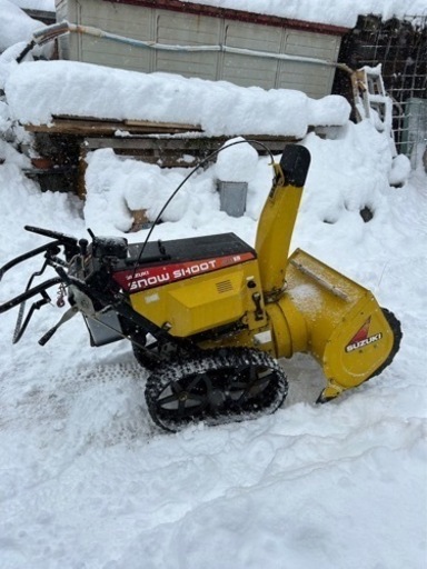 スズキ　SUZUKI 除雪機　SS865ES SNOW SHOOT
