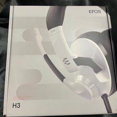 【EPOS H3】ゲーミングヘッドセット　ホワイト