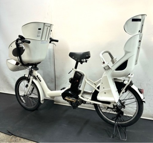 関東全域送料無料　業界最長12ヶ月保証　電動自転車　ブリヂストン　ビッケポーラー　20インチ 13.2ah パワフル　白