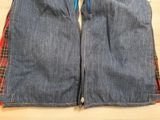 atmys アトマイズ スノーボードウェア デニム風パンツ