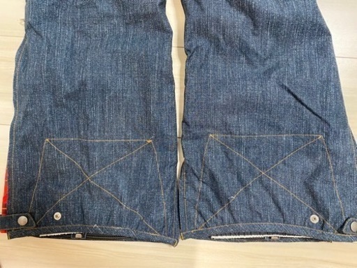 atmys アトマイズ スノーボードウェア デニム風パンツ