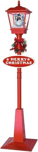 値下げいたしますクリスマス街路灯クリスマスガーデンフローティングスノーミュージック街路灯