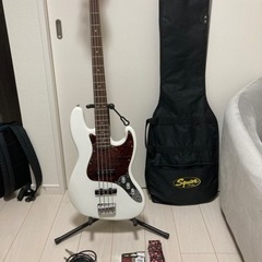 決まりました　square jazz base by fender 