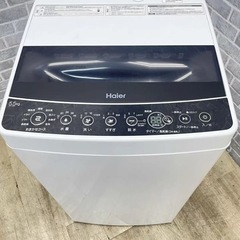 134 市内配送無料‼️ ハイアール 2019年製 容量5.5キロ ナイスリサイクル札幌店