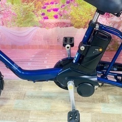 ❷5875子供乗せ電動アシスト自転車Panasonic20インチ良好バッテリー