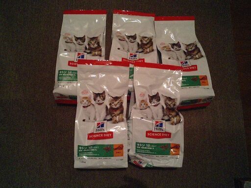 キャットフード　サイエンスダイエット　キトン　１２ヶ月まで　子猫用　チキン　１．８ｋｇ　健康的な発育をサポート×5袋