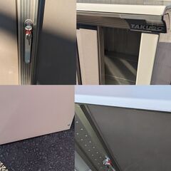 【配送出来ます】田久保 小型物置 GP155シリーズ 腐食 錆無し 鍵有り（近くなら配送も可能です）