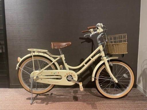 自転車 子供用18インチ ブリヂストンHACCHI アイボリー