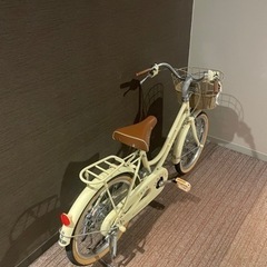 自転車 子供用18インチ ブリヂストンHACCHI アイボリー