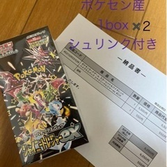 シャイニートレジャーex   2BOXセット 新品・未開封　シュ...