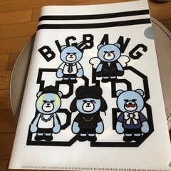 BIGBANGのクリアファイルです。