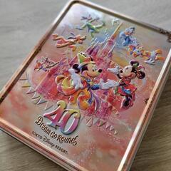 Disney 40周年記念　クッキー缶(空き箱)