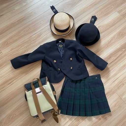 箕田幼稚園　制服　体操着　夏服　冬服　帽子　リュック