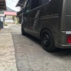 6J 　14インチ　新品タイヤ付き鉄チンホイール4本セット