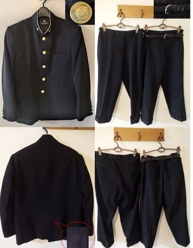 ☆値下げ☆松戸市立牧野原中学校 制服・ジャージ・体操服・バッグなど一式セット（男子）