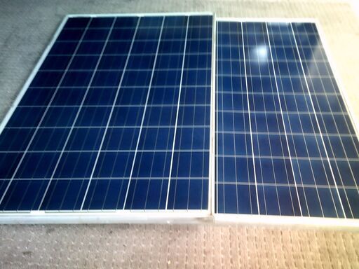 太陽電池モジュール　2枚