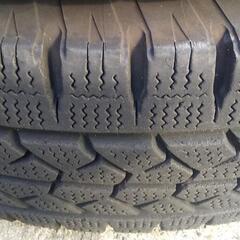 タイヤ代工賃込み！195／80R15 ブリヂストン ブリザックVLー1 スタッドレスタイヤ4本セット！