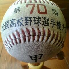 野球 甲子園 トロフィー 記念 オブジェ ボール