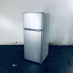 ID:re10821 ハイアール Haier 冷蔵庫 一人暮らし 中古 2020年製 2ドア 130L シルバー 直冷式 右開き JR-N130A  【リユース品：状態B】【送料無料】【設置費用無料】