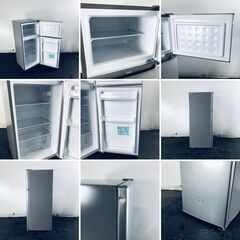 ID:re10821 ハイアール Haier 冷蔵庫 一人暮らし 中古 2020年製 2ドア 130L シルバー 直冷式 右開き JR-N130A  【リユース品：状態B】【送料無料】【設置費用無料】