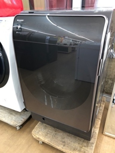 【店頭受け渡し】（177）SHARP　ドラム式洗濯乾燥機　ES-X11A-TL　2023年製　中古品