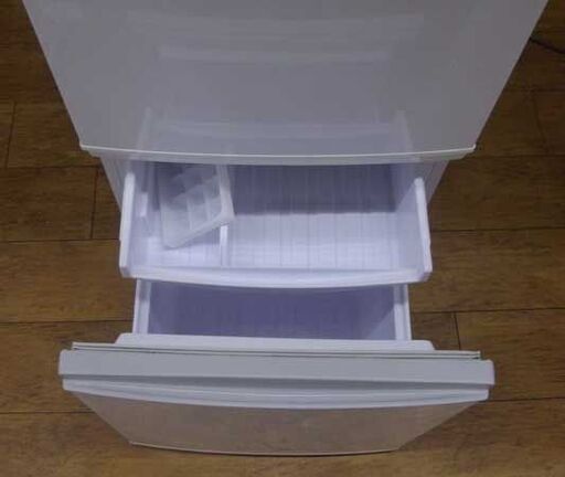 SHARP 137L 2016年製 2ドア 冷蔵庫 シャープ SJ-14E3-KW ホワイト 白