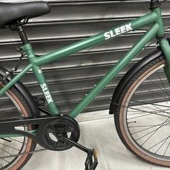 29インチ自転車　グリーン