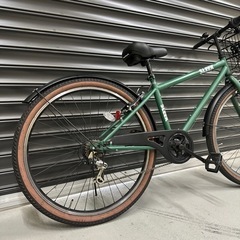 29インチ自転車　グリーン