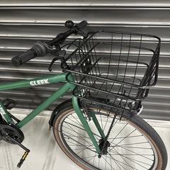 29インチ自転車　グリーン
