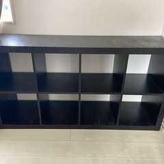 【IKEA】シェルフユニット, ブラックブラウン, 77x147 cm