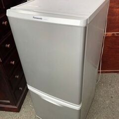 福岡市内配送無料　パナソニック Panasonic NR-B146W-S [冷蔵庫 (138L） 右開き2ドア シルバー]