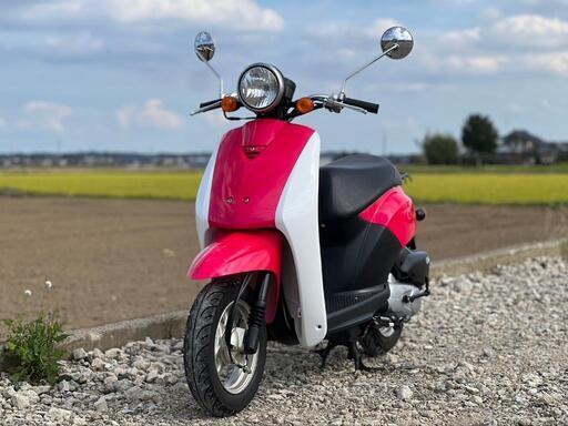 茨城県から ホンダ TODAY AF61 50cc 原付 外装新品 サイドスタンド付き