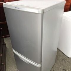 福岡市内配送無料　パナソニック 138L パーソナル冷蔵庫 2ドア 右開き シルバー NR-B149W-S