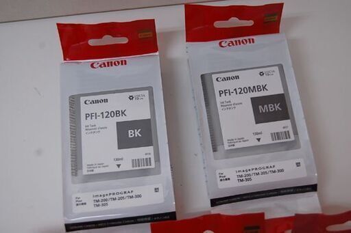 期限切れ 保管品 CANON インクタンク 5本セット 顔料 マット ブラック