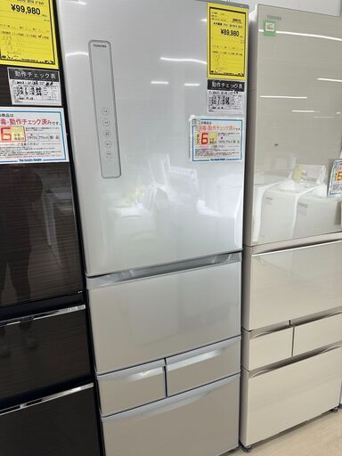 ジモティ来店特価!!　冷蔵庫　東芝　GR-P41G　2019　　J-1204