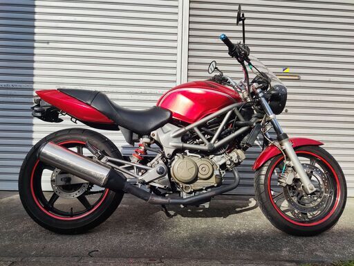 VTR250 ローダウン仕様　足付き抜群