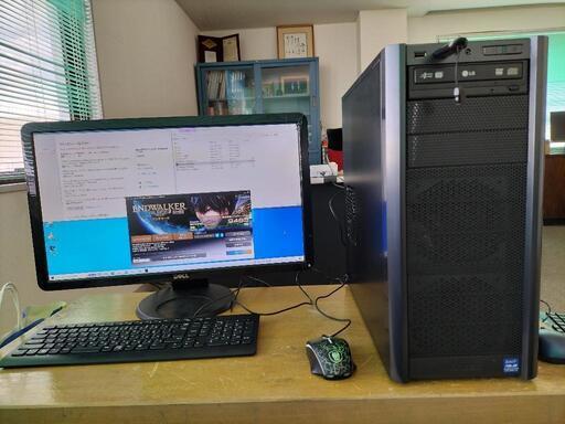 モニターセット自作PC i7 12GB GTX550Ti