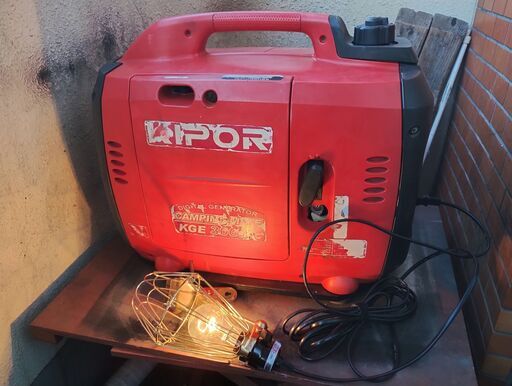 KIPOR KGE3000TC インバータ発電機 2.3kVA級