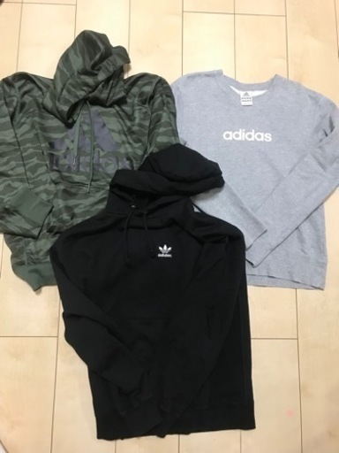 adidasパーカー　set