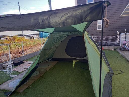 【ロゴス】 ダブルリビングドーム XL-BJ  デビルブロック 2ルーム テント