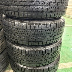 BRIDGESTONE BLIZZAK VRX2 195/65R15 2022年製　アルミホイールセット