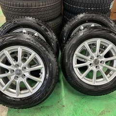 BRIDGESTONE BLIZZAK VRX2 195/65R15 2022年製　アルミホイールセット