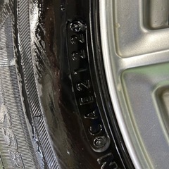 BRIDGESTONE BLIZZAK VRX2 195/65R15 2022年製　アルミホイールセット