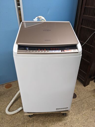 日立 ビートウォッシュ 電気洗濯乾燥機 洗濯/乾燥 7.0/3.5kg 2017年製 BW-DBK70B