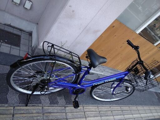 Ocean Dream[オーシャンドリーム]26吋 シティーサイクル 外装6段/LED  